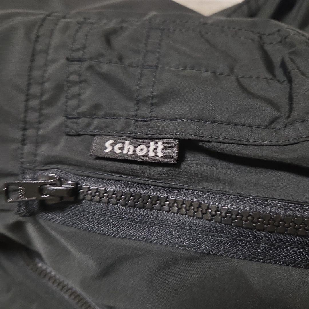 Schott リバーシブル MA-1 XL相当 キルティング バタフライZIP