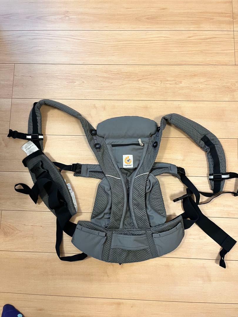 エルゴベビー 抱っこ紐 グレー メッシュ