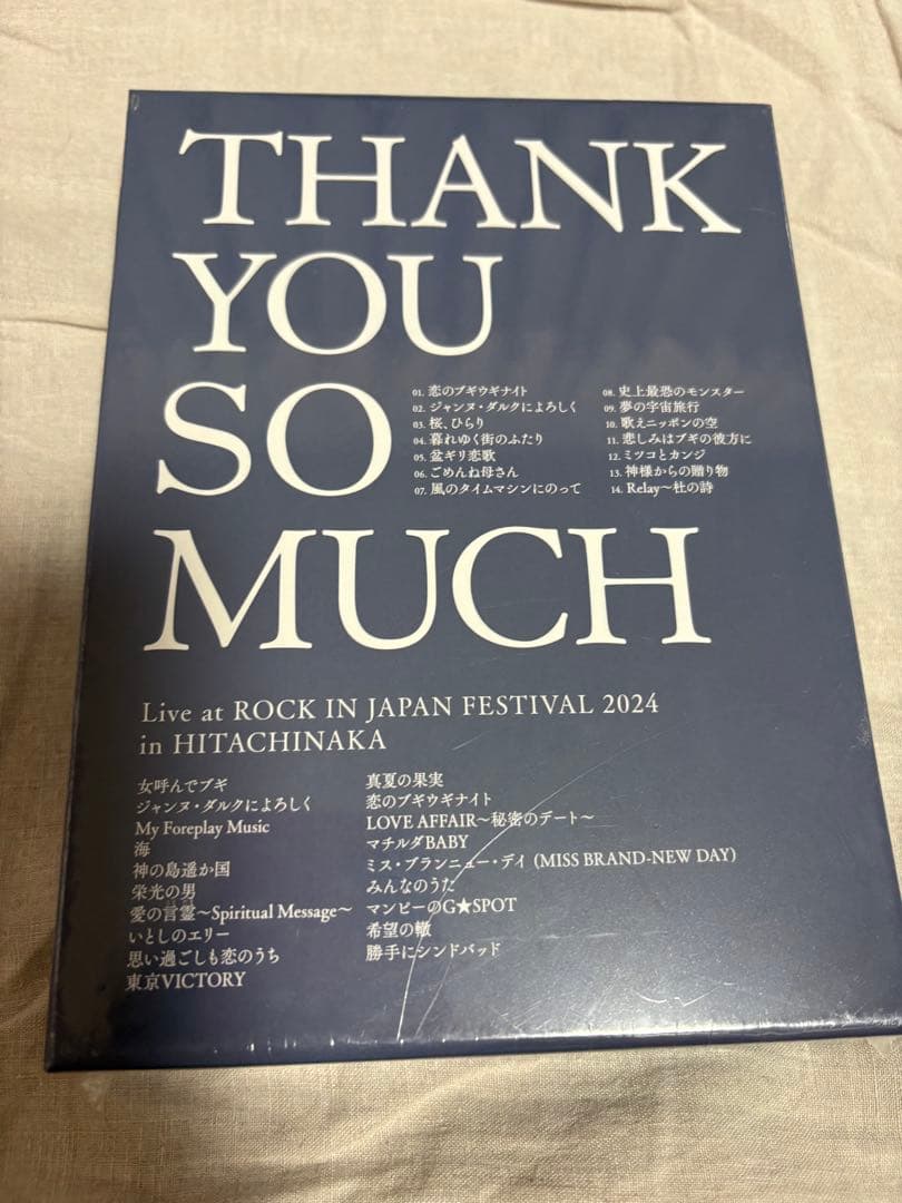 邦楽 THANK YOU SO MUCH