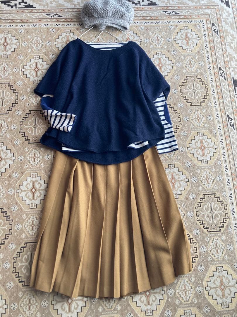 ◎専用◎シャルパンティエドゥヴェッソウールプリーツスカート