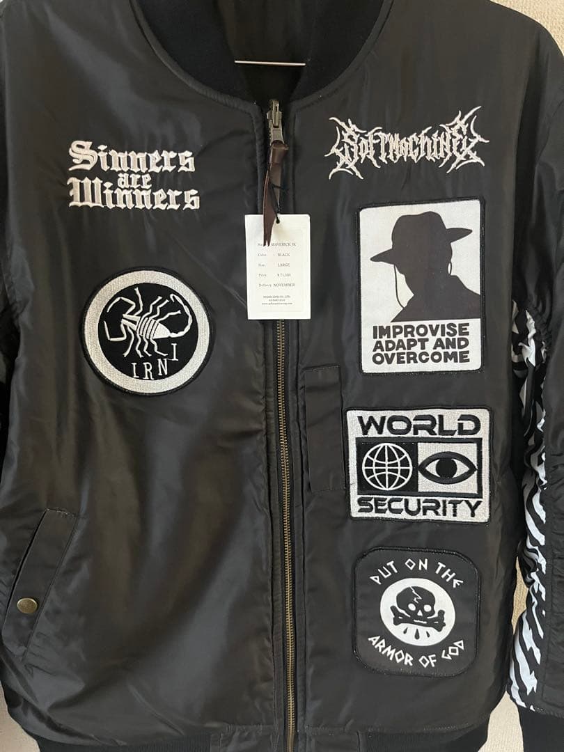ジャケット・アウター SOFT MACHINEMAVERICK JK SIBLE MA-1