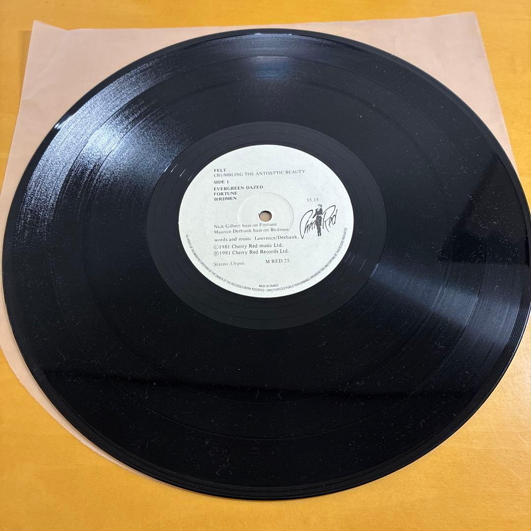 FELT 輸入12inchレコード　M RED25 1981