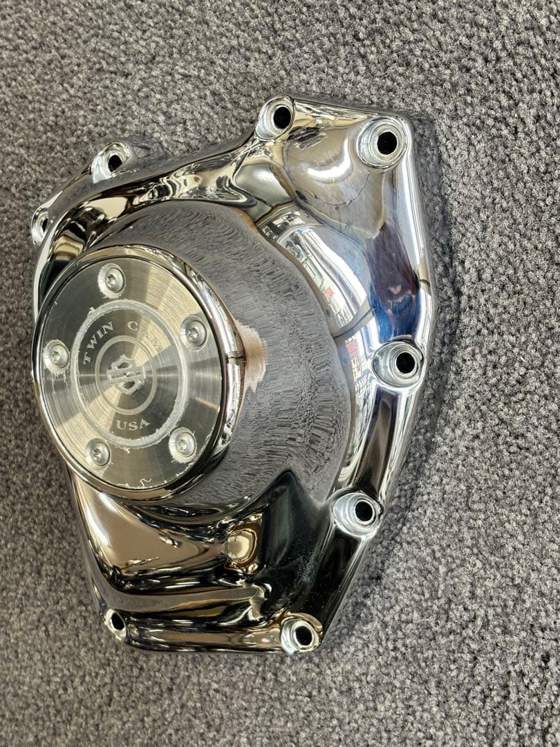 K*様 美品！ハーレーダビッドソン純正 TC88カムカバーカバー クロム