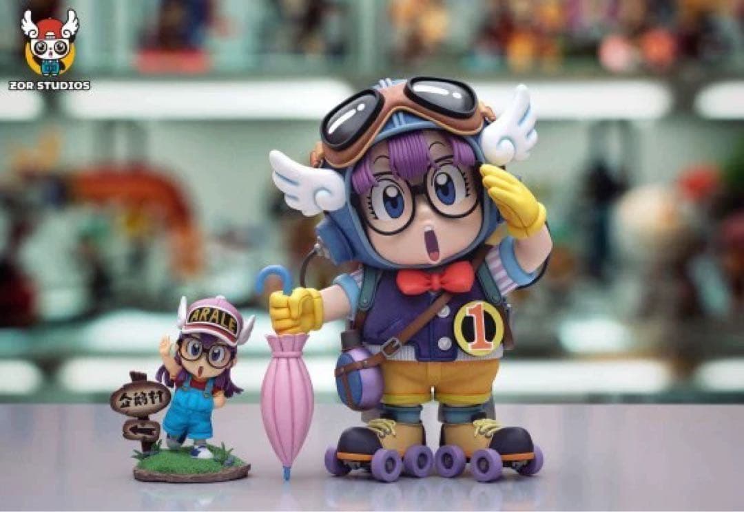 Dr.スランプ 1／2スケール アラレちゃん アラレ フィギュア ガレージキット