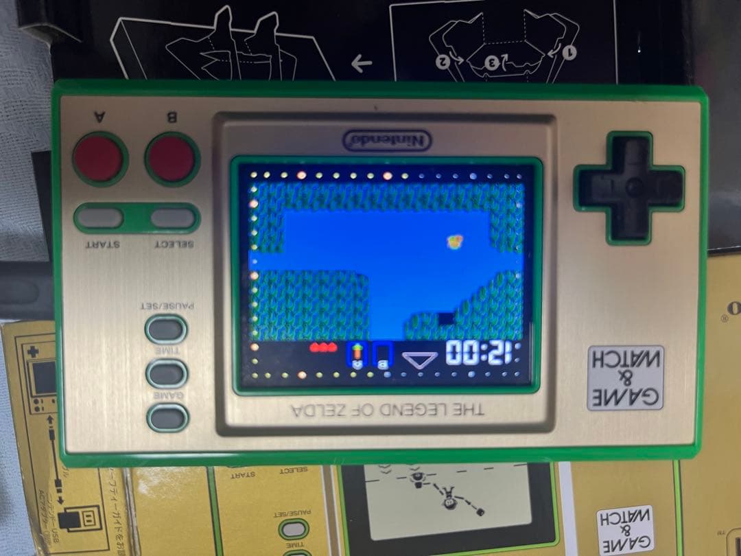 ゲームウォッチマリオ、ゼルダセット
