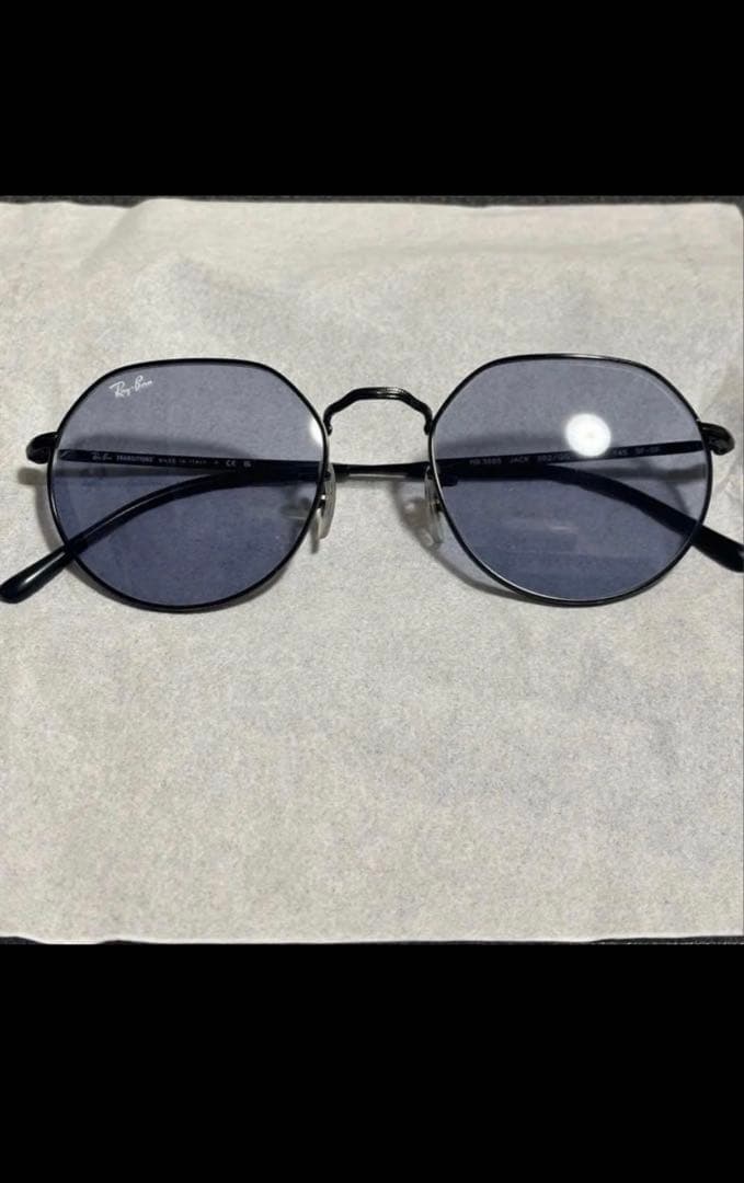 ray-ban RB3565jack木村拓哉transitions 調光レンズ