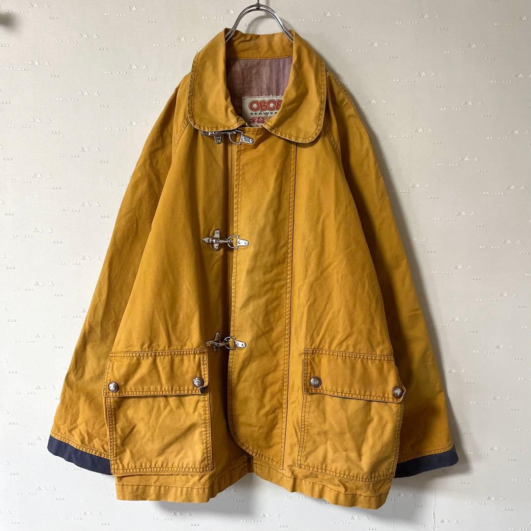 イタリア製 古着 90's ファイヤーマン ジャケット カバー