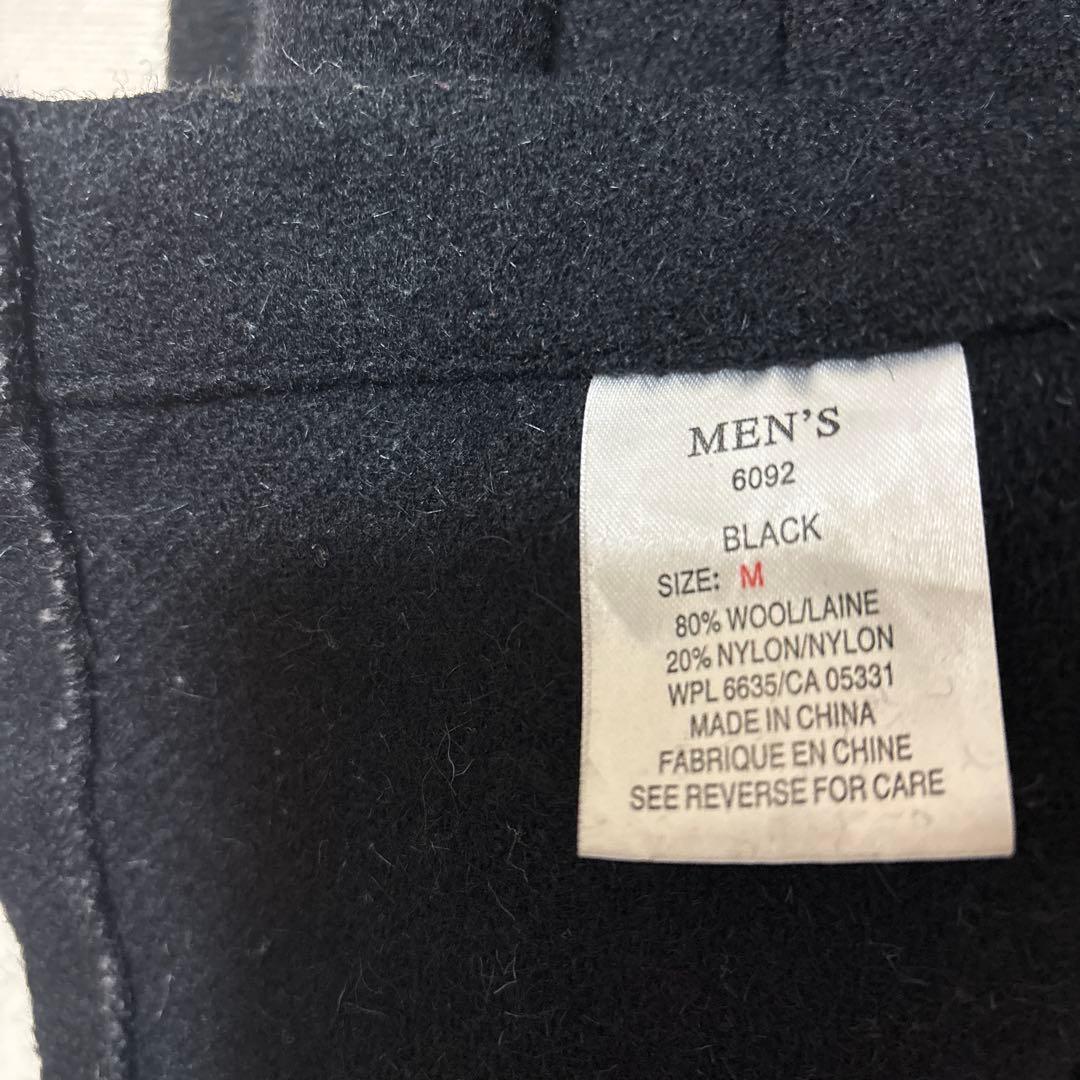 WOOLRICH ウールシャツジャケット ブラックM