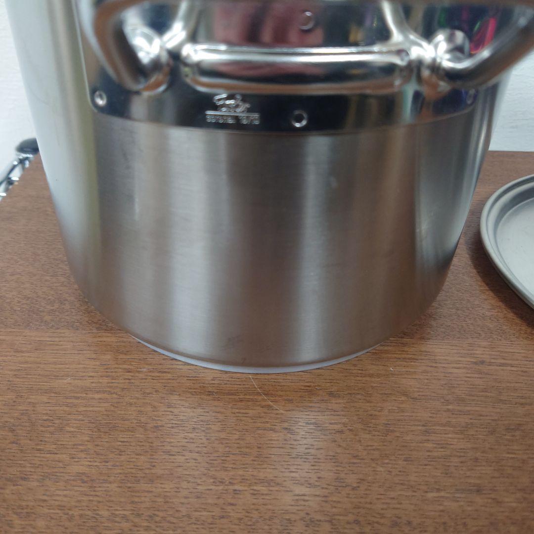 A*H様 フィスラー　Fissler 18-10パスタ鍋　両手鍋