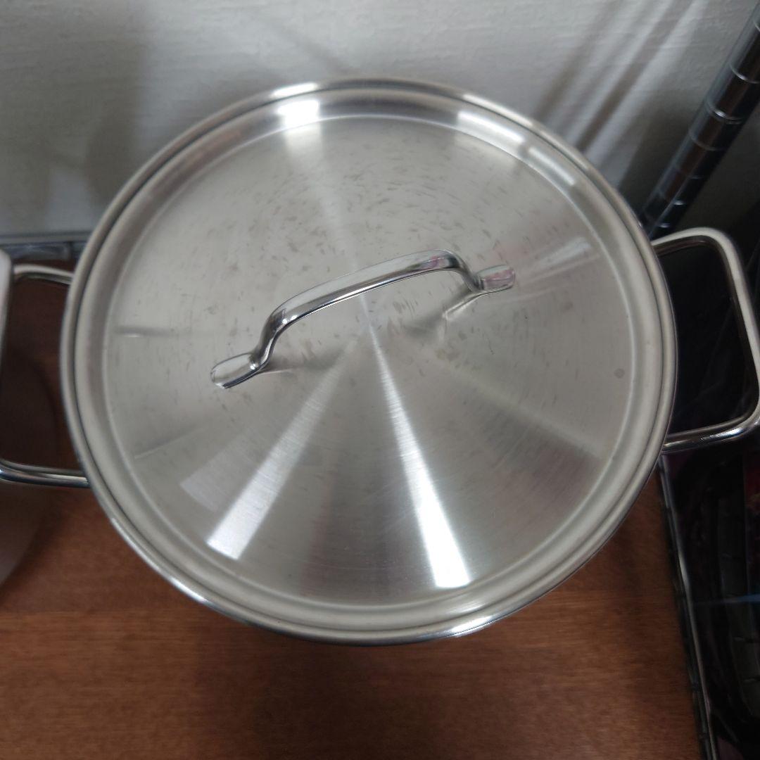 A*H様 フィスラー　Fissler 18-10パスタ鍋　両手鍋
