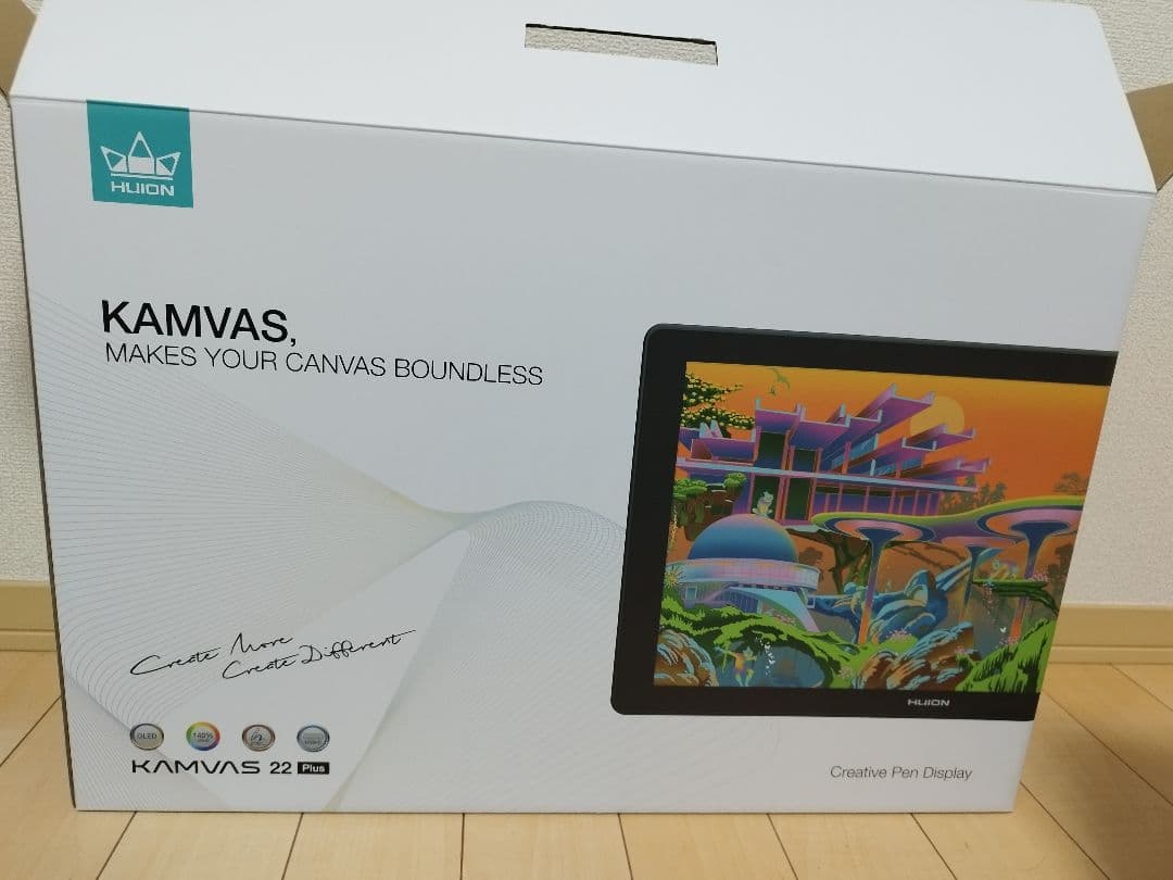 HUION Kamvas 22 Plus 液晶ペンタブレット