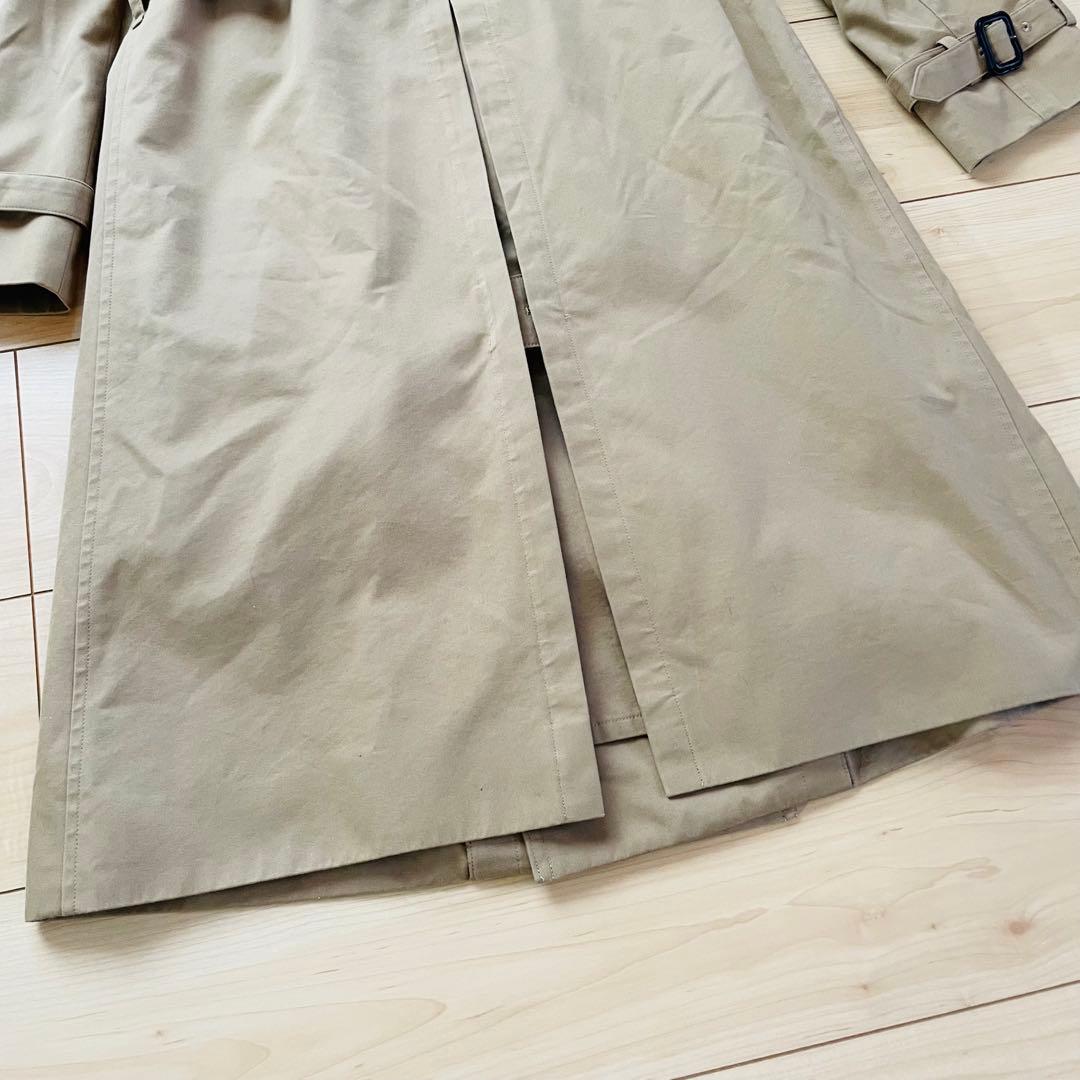 HYKE ハイク　トレンチコート　ダブルプレスト　ウールライナー付　2way