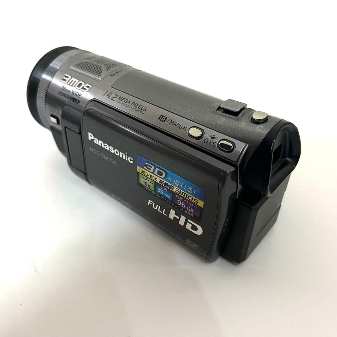 バッテリー2個付! Panasonic HDC-TM750 ビデオカメラ