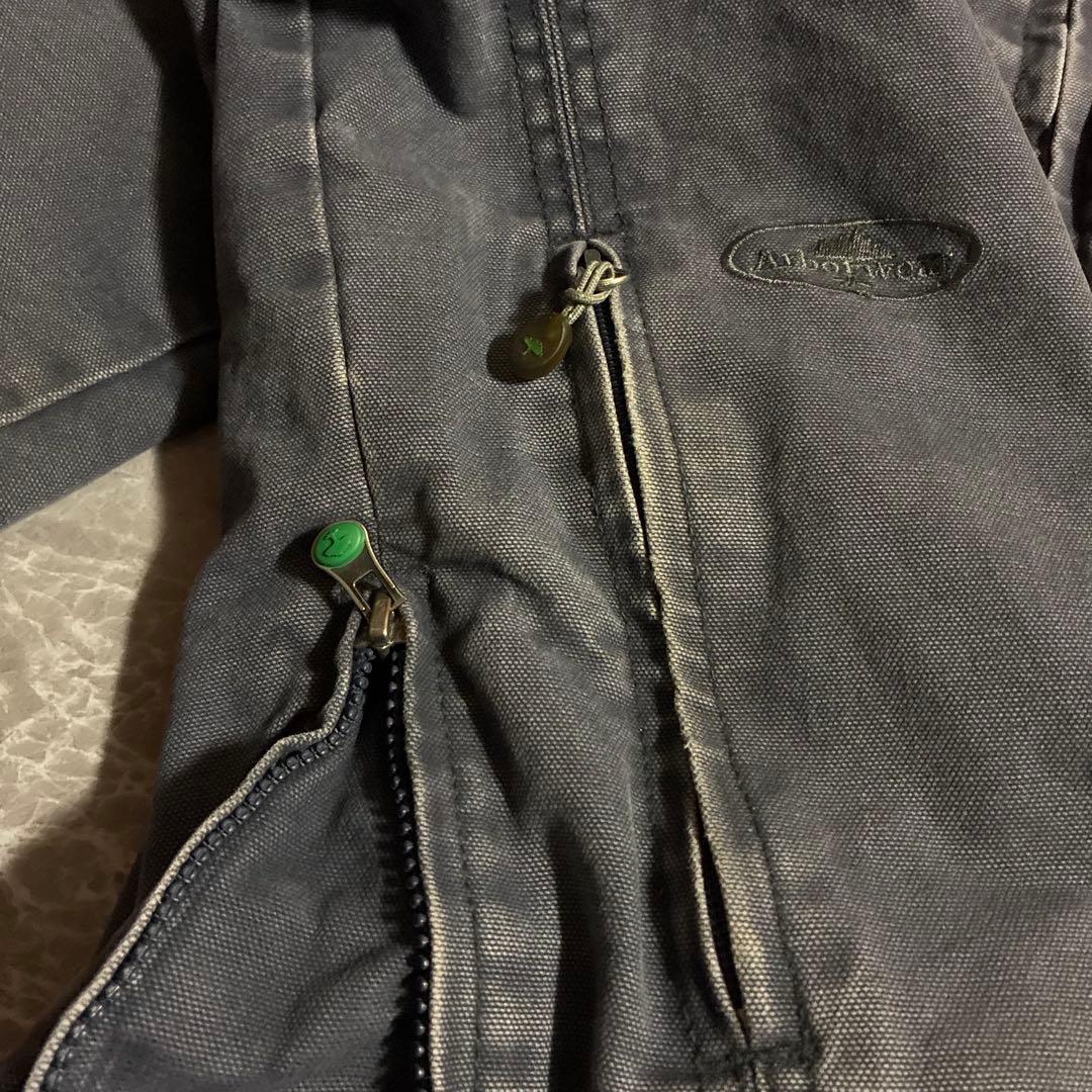 00s Arborwear ダックワークジャケット フェード 短丈古着