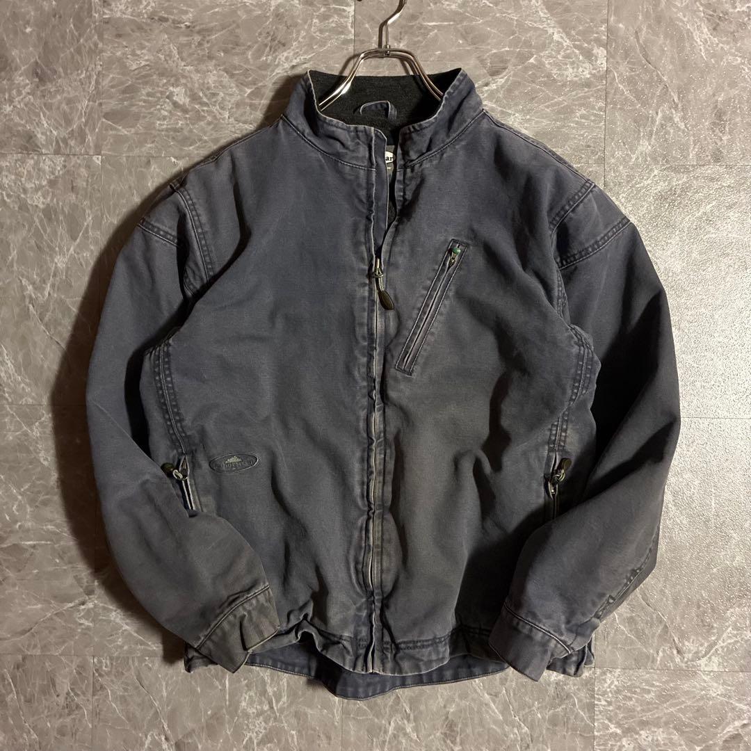 00s Arborwear ダックワークジャケット フェード 短丈古着