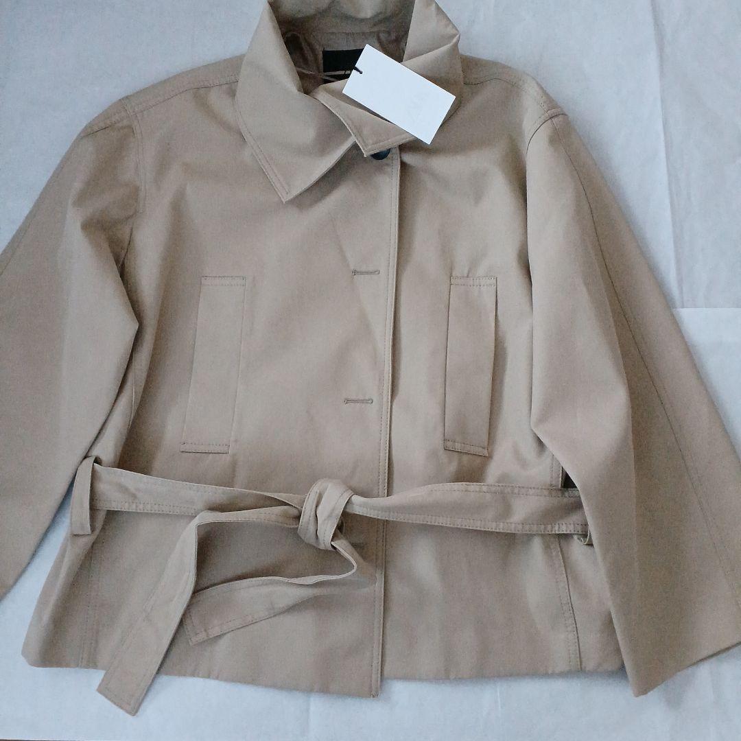 完売品 ZARA ショートトレンチコート XS-S ライトゴールデンブラウン