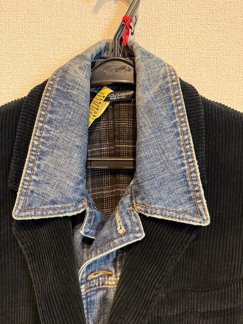 【2/23まで限定価格】DOLCE＆GABBANAテーラードジャケット 黒　44