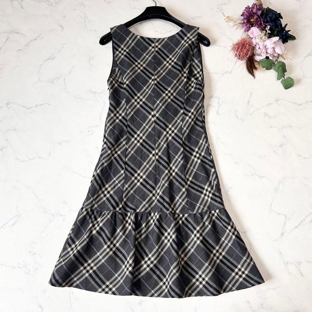 BURBERRY BLUE LABEL ノバチェックノースリーブワンピース
