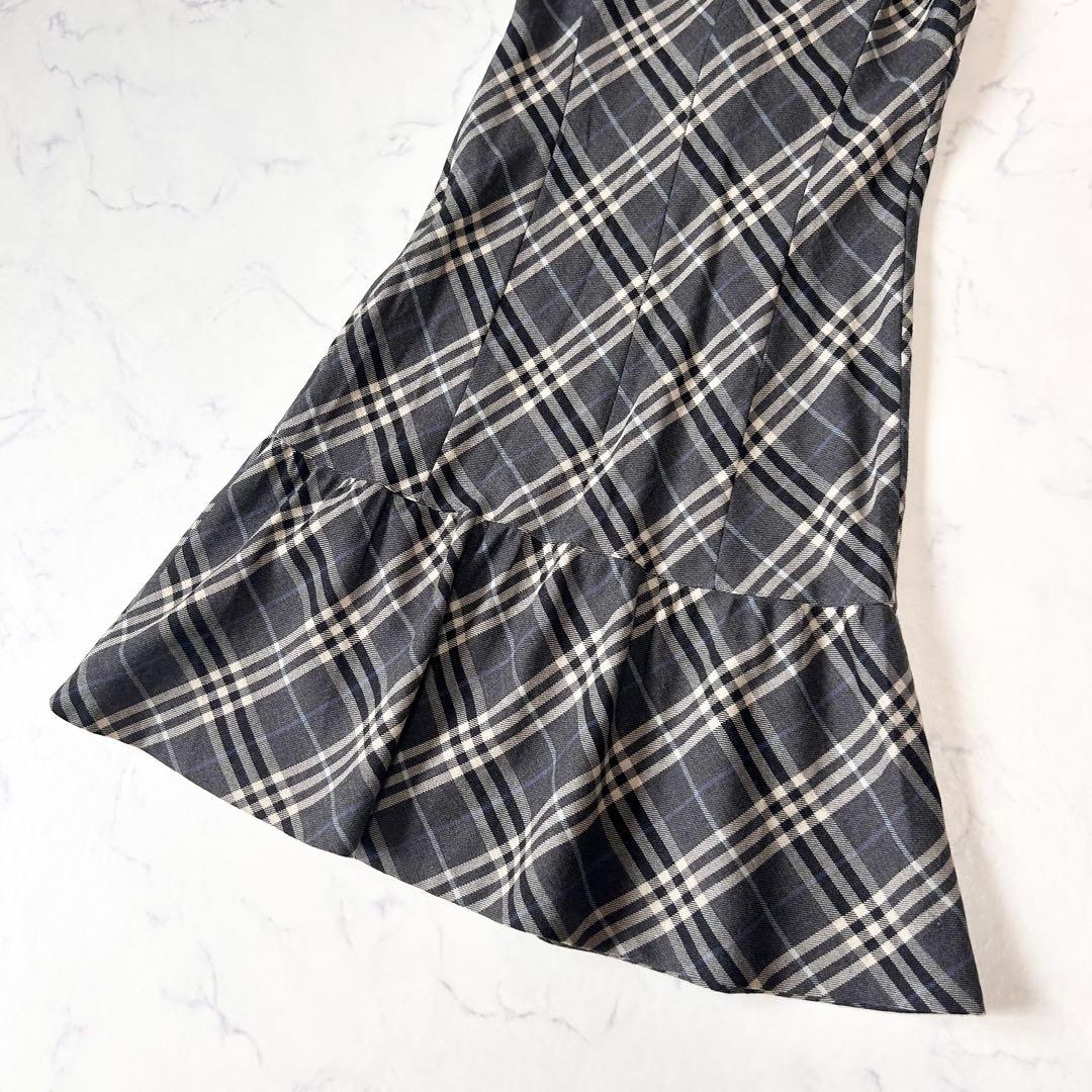 BURBERRY BLUE LABEL ノバチェックノースリーブワンピース