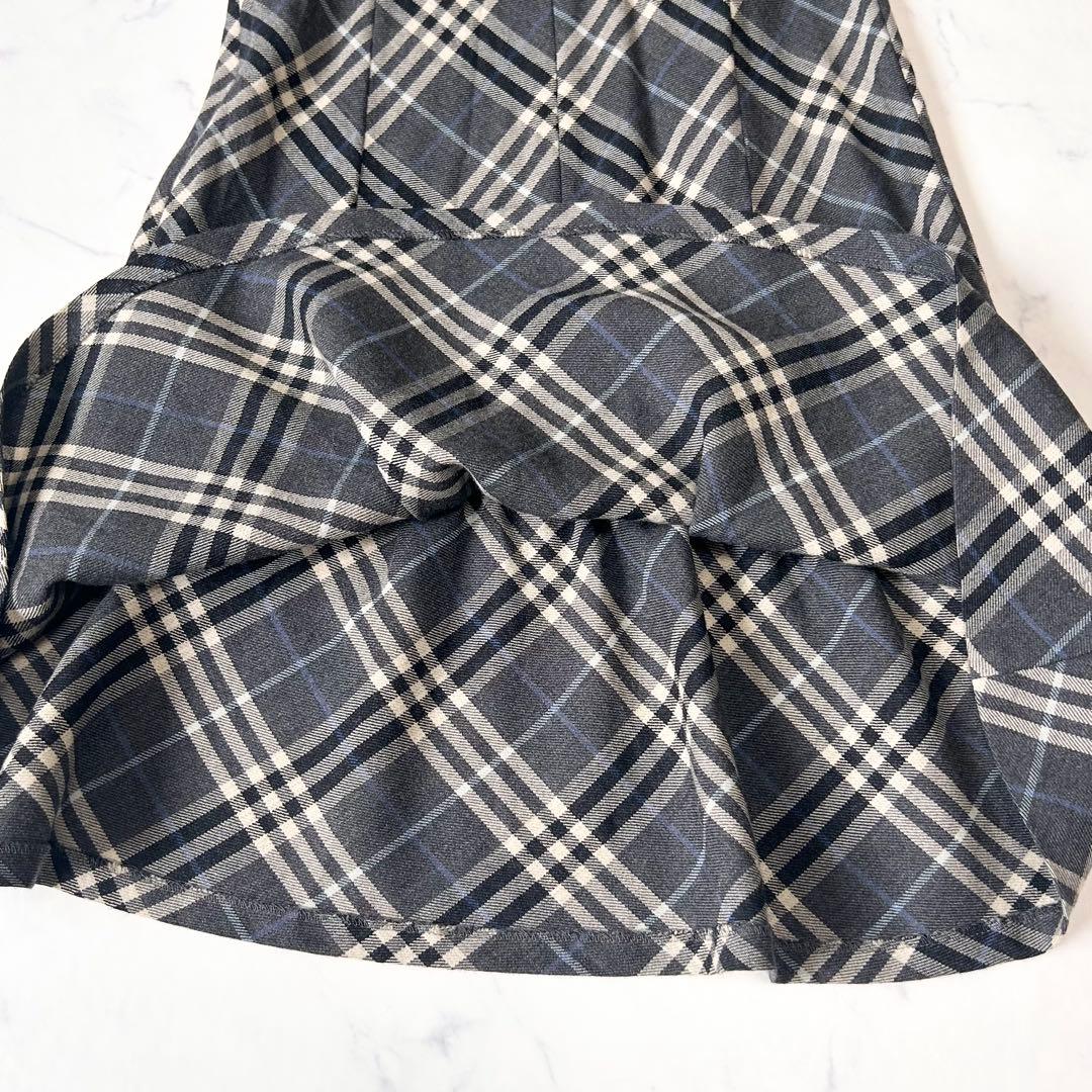 BURBERRY BLUE LABEL ノバチェックノースリーブワンピース