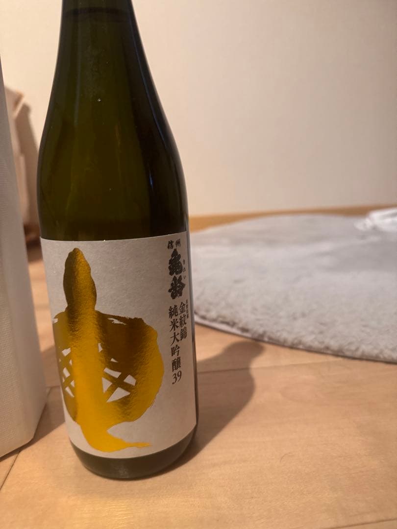 亀齢 金紋錦　純米大吟醸 720ml（箱付き