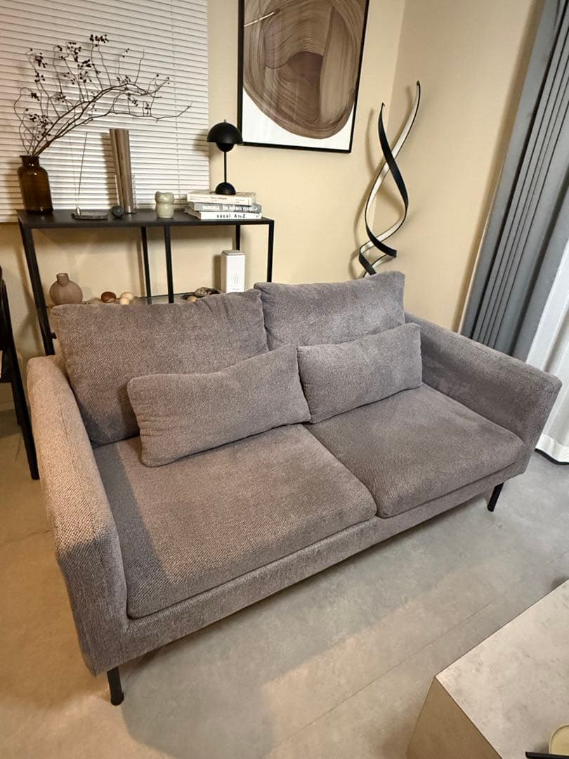 短期間限定出品MODERN DECOモダンデコ ファブリックソファ