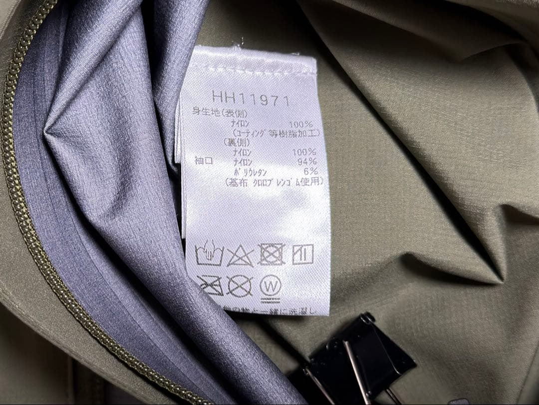 HELLY HANSEN ジャケット ゴアテックス カーキ L
