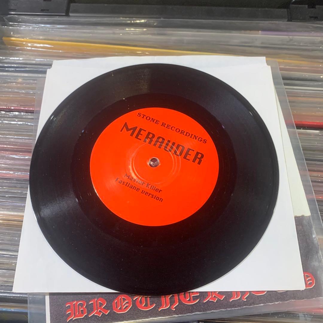 Merauder Stigmata split 7” レコード