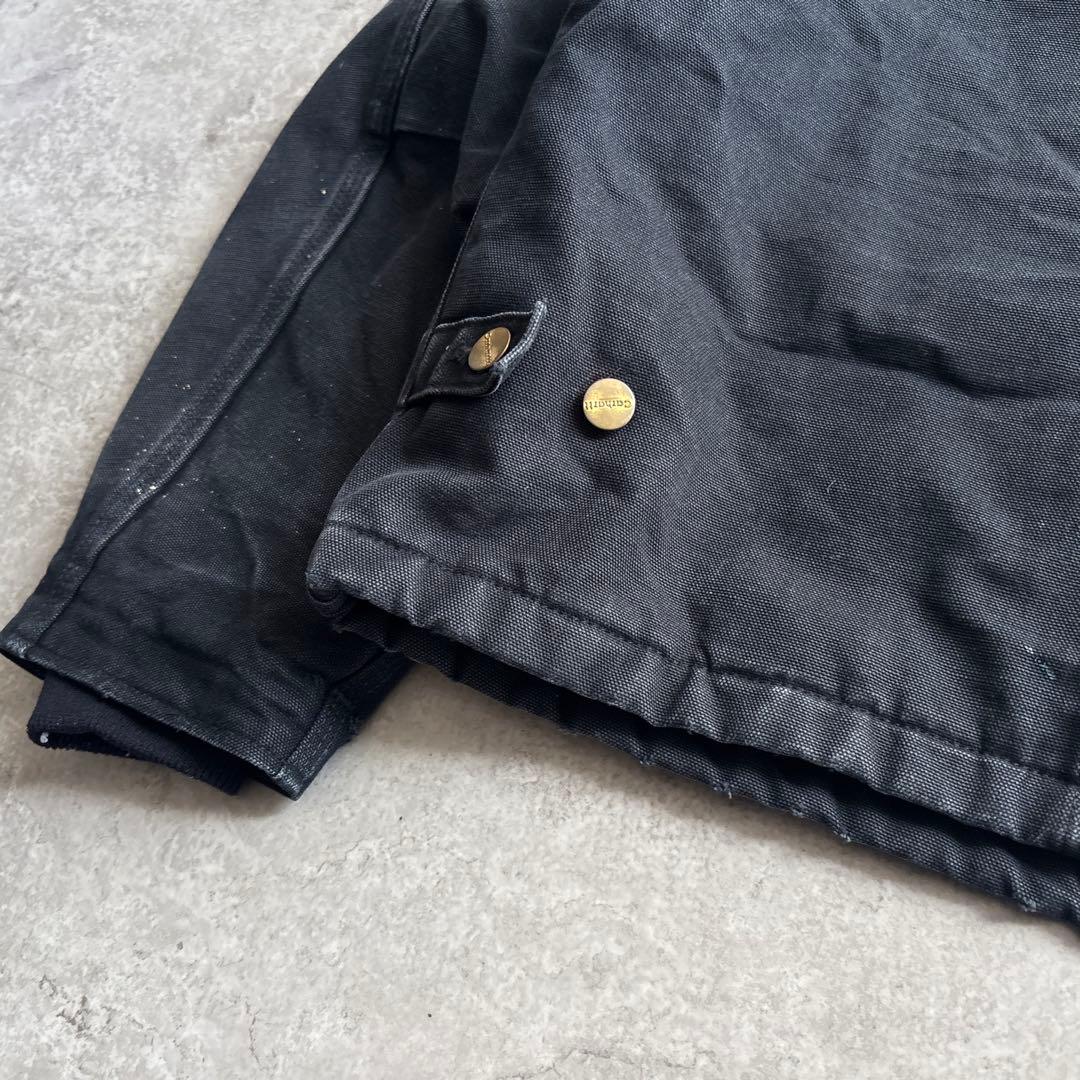 carhartt カーハート【M】トラディショナルジャケット 短丈 ブラック 黒