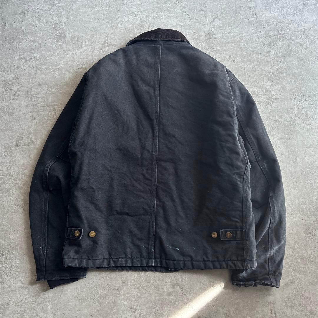 carhartt カーハート【M】トラディショナルジャケット 短丈 ブラック 黒