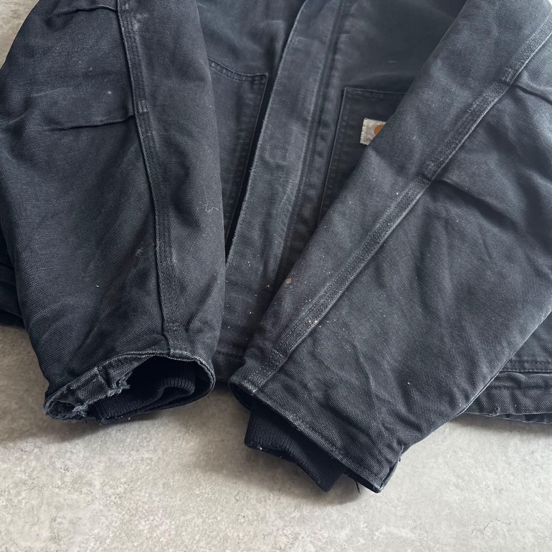carhartt カーハート【M】トラディショナルジャケット 短丈 ブラック 黒