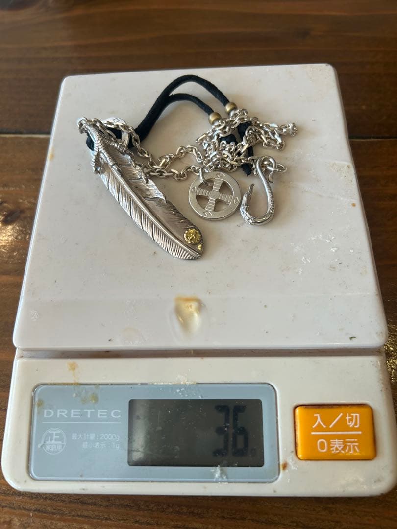 最終値下げ　美品　タディ&キング　銀爪フェザーLLGP ネックレスセット