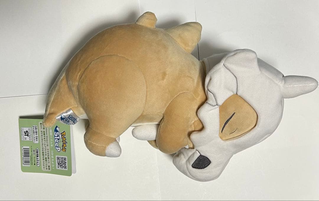 ポケモンスリープ もっちりぬいぐるみ おやすみカラカラ タグ折れあり