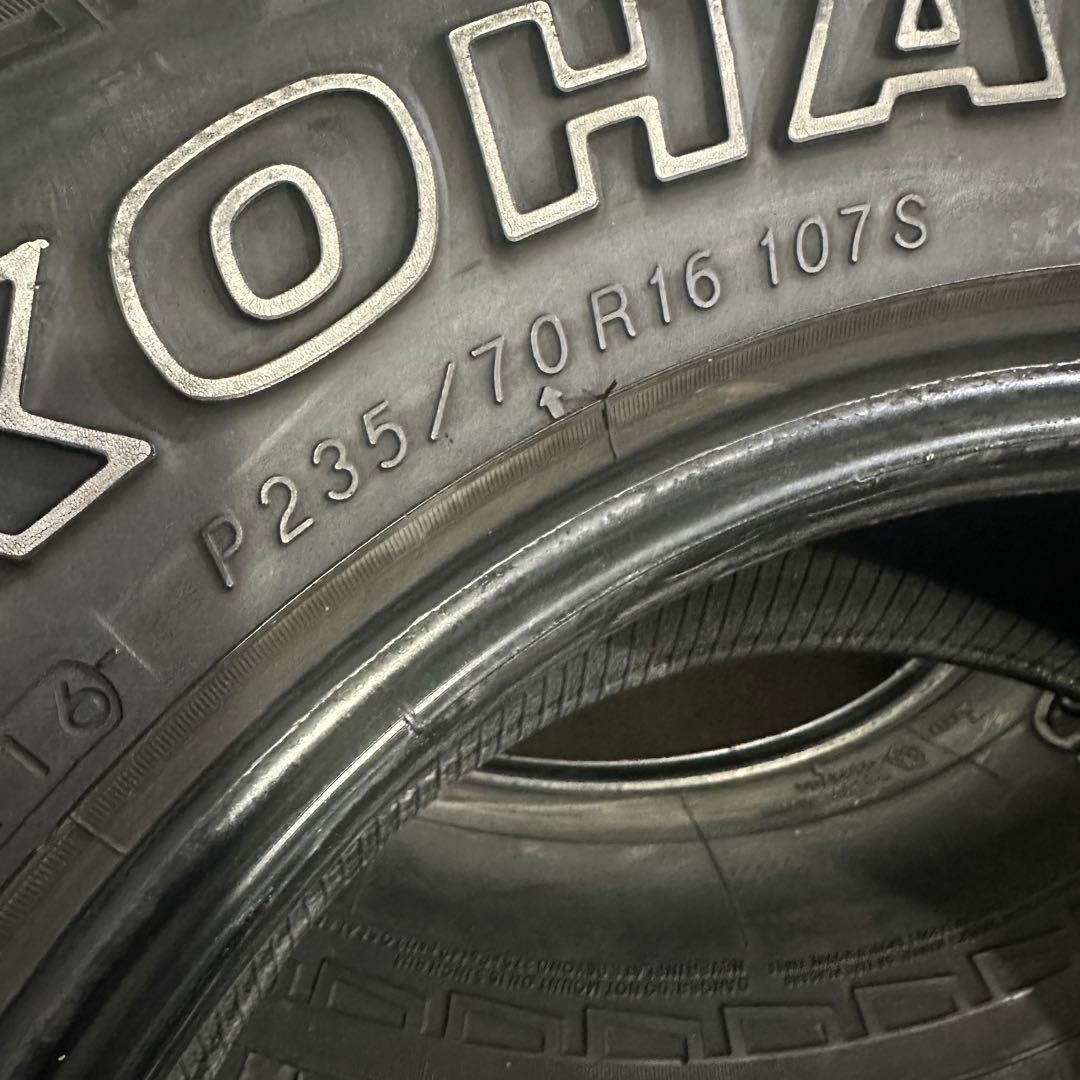 タイヤ・ホイール YOKOHAMA GEOLANDAR A/T-S P235/70R16