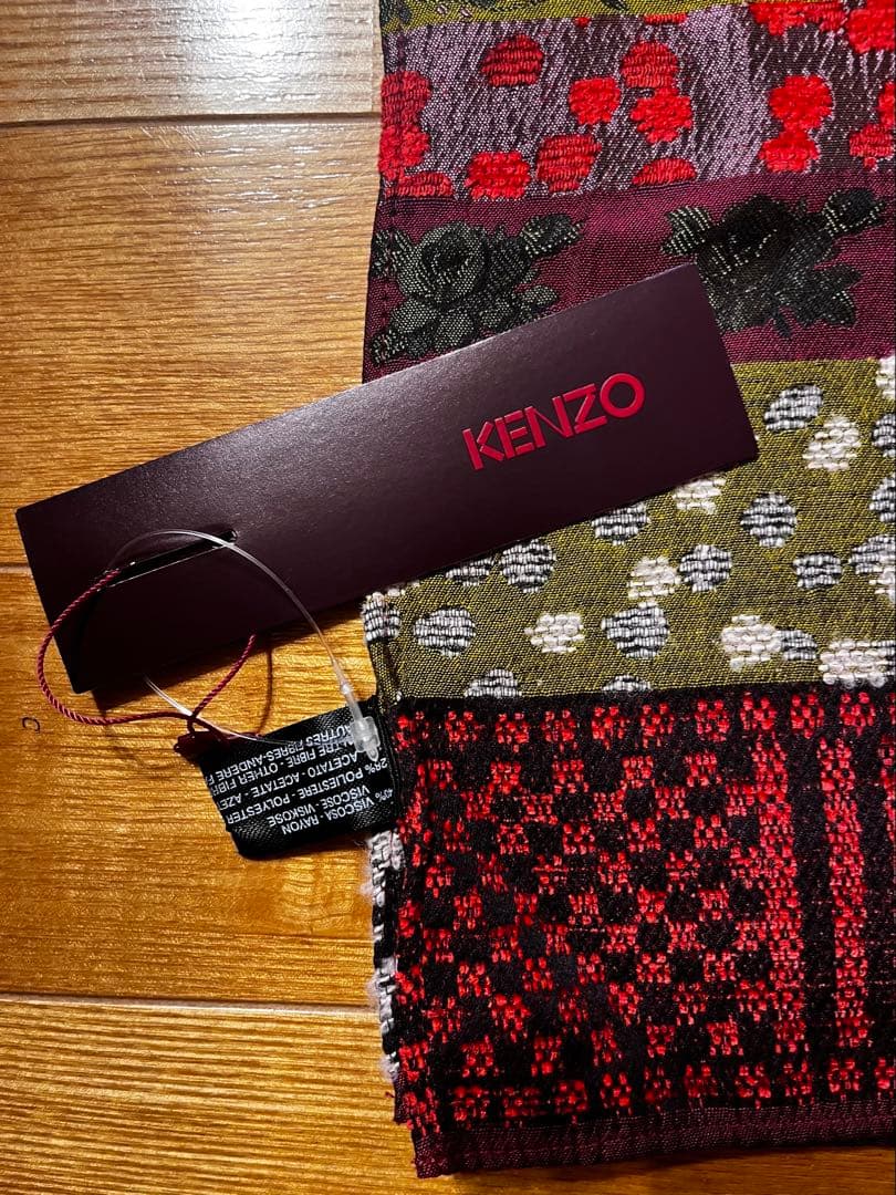 KENZO 上品なストール 新品タグ付きです