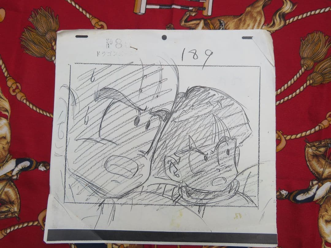 令*箱様 ドラゴンボール セル画 原画 悟飯 クリリン 当時品