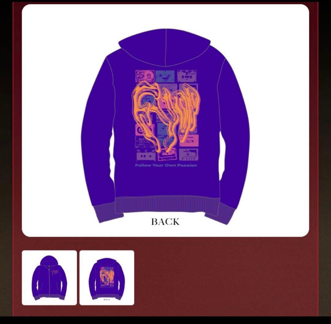 B'z LIVE-GYM　FYOP パーカー Mサイズ　美品