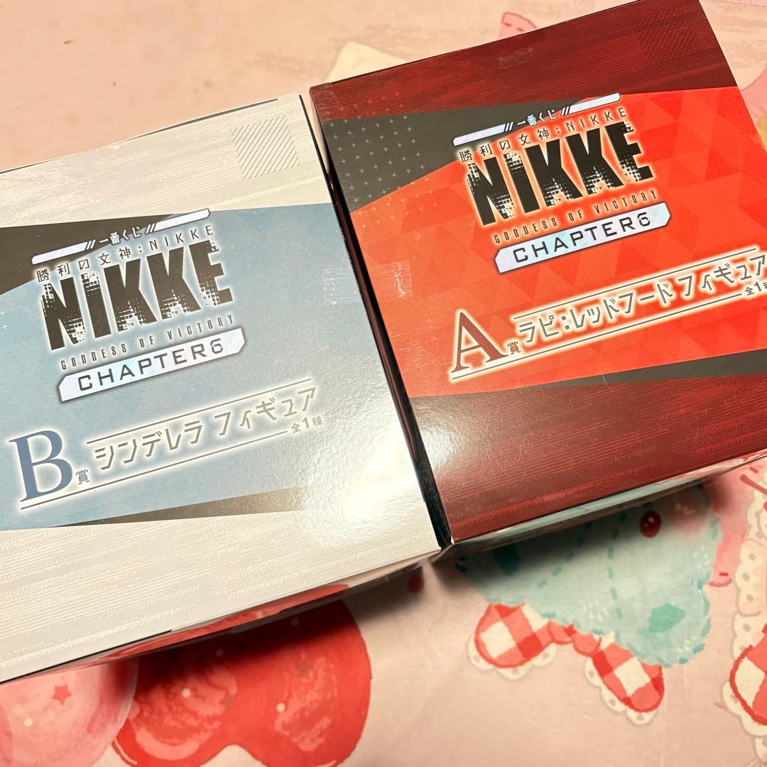 一番くじ 勝利の女神：NIKKE A賞 ラピ：レッドフード＋B賞 シンデレラ