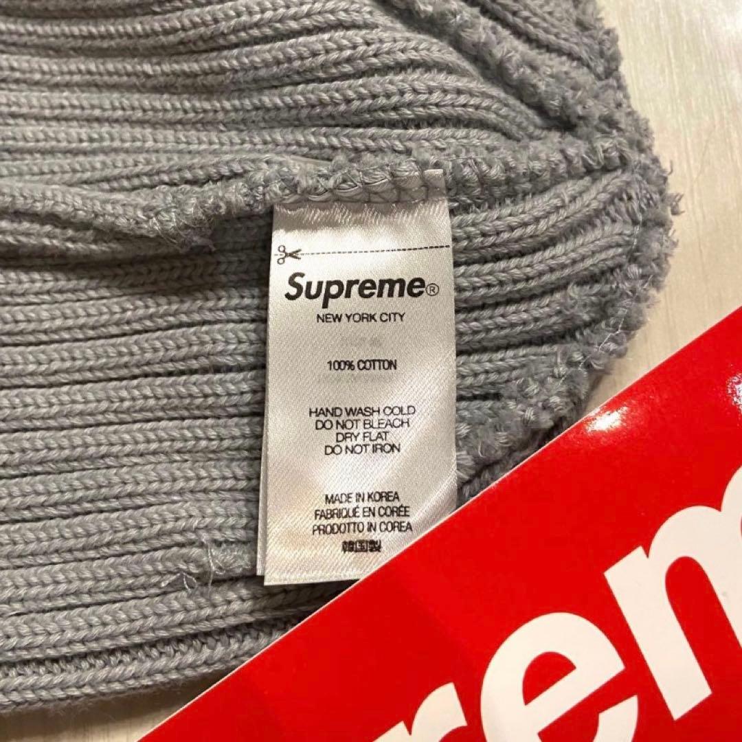 【新品】 Supreme 23SS Overdyed Beanie 灰