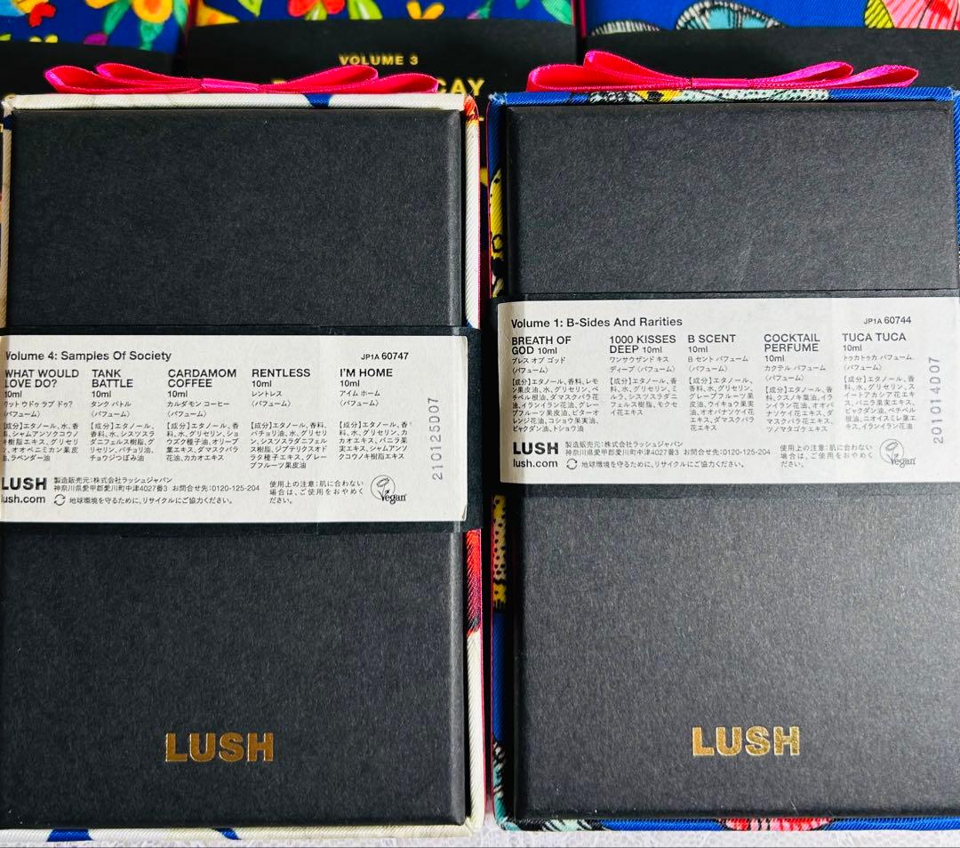 今日まで　LUSH ラッシュ　香水　ギフトセット　10ml 25本セット