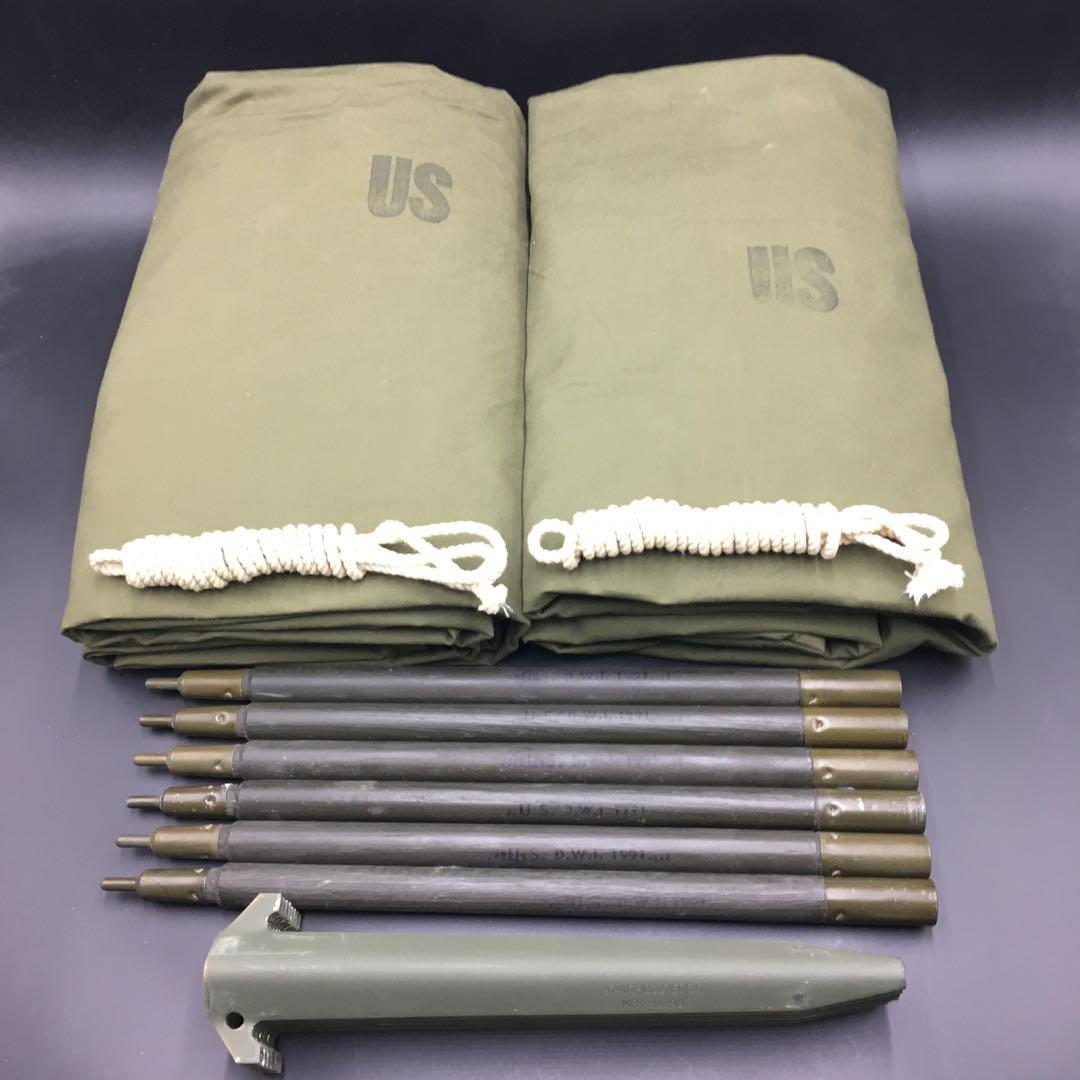 ☆デッド＆バッチ一致☆アメリカ軍 米軍 US アーミー パップテント 1991年