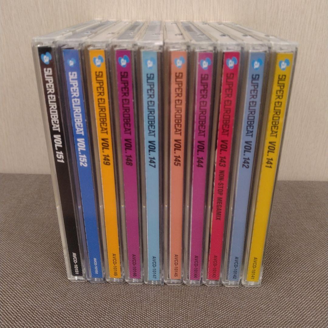 super eurobeat CD 10枚セット 帯びなし