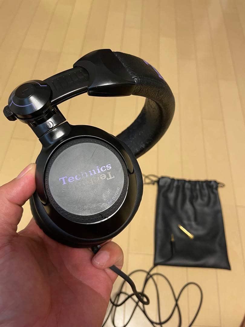レア　Technics RP-DJ1200 ヘッドホン テクニクス 生産終了