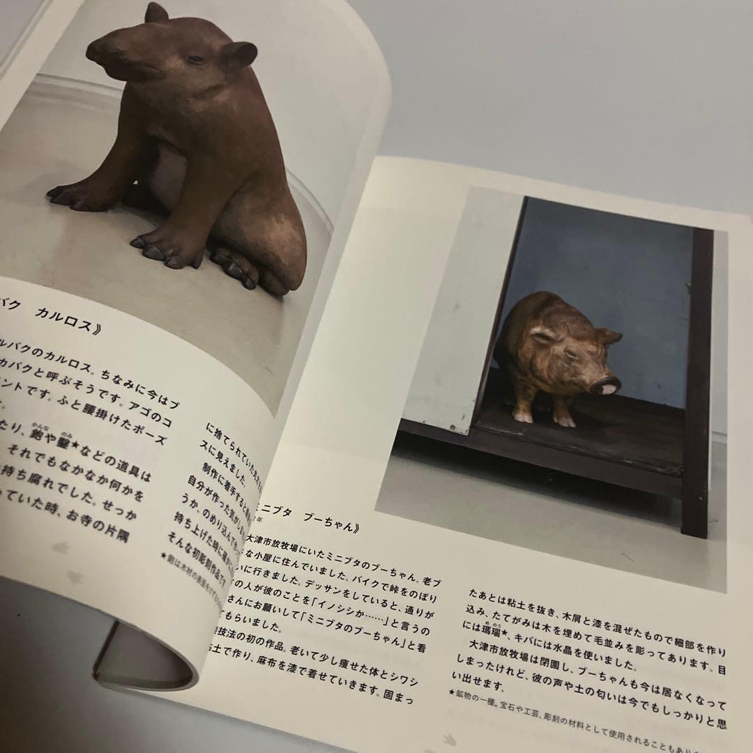 公式カタログ　どうぶつとはなし　大曽根俊輔 乾漆彫刻展