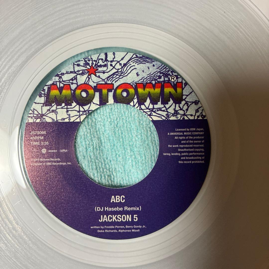 jackson5 / ABC(DJ HASEBE REMIX)/レア盤７インチ