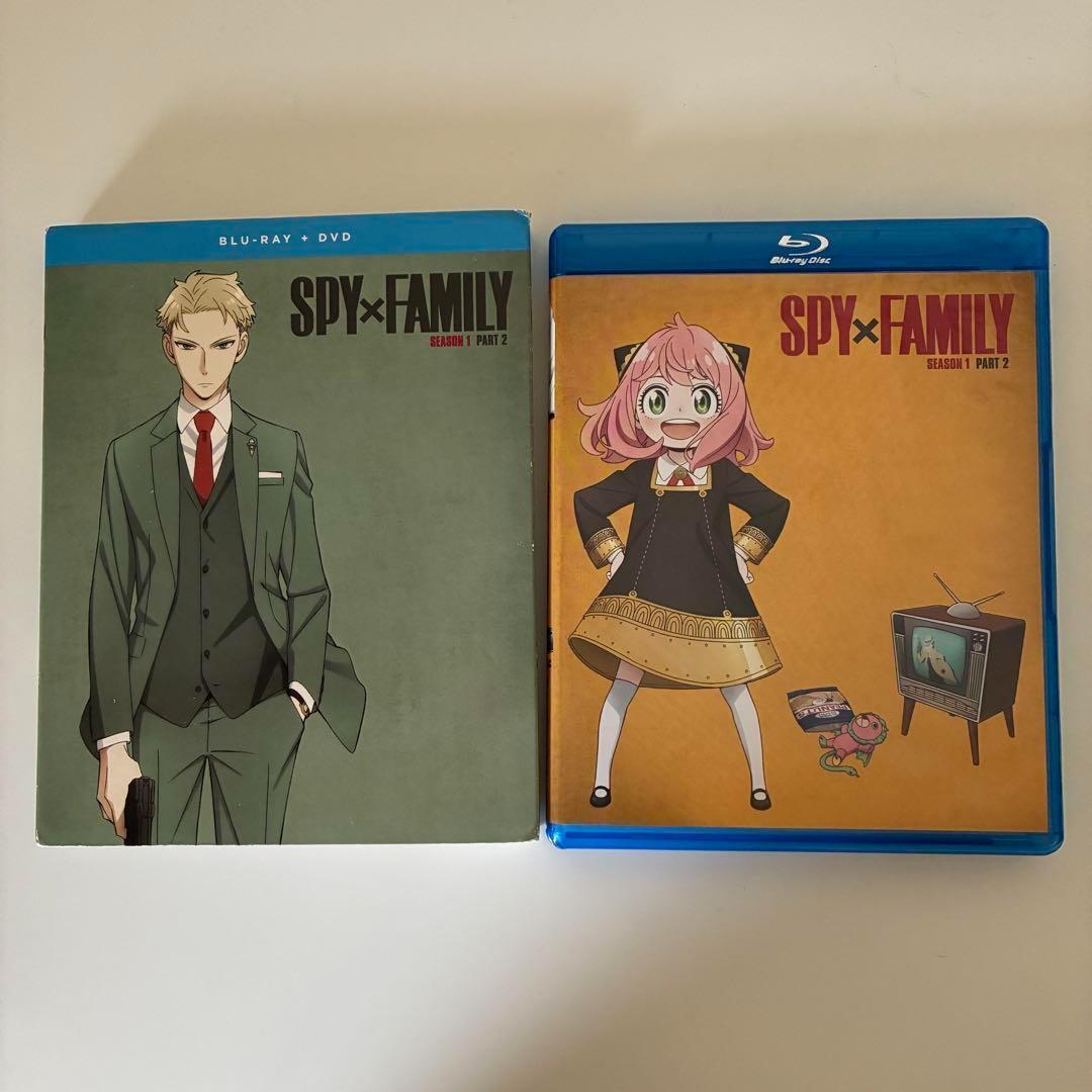スパイファミリー　PART1 & PART 2 北米版 DVD