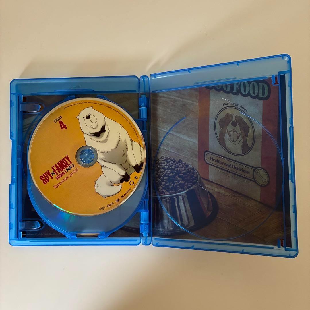 スパイファミリー　PART1 & PART 2 北米版 DVD