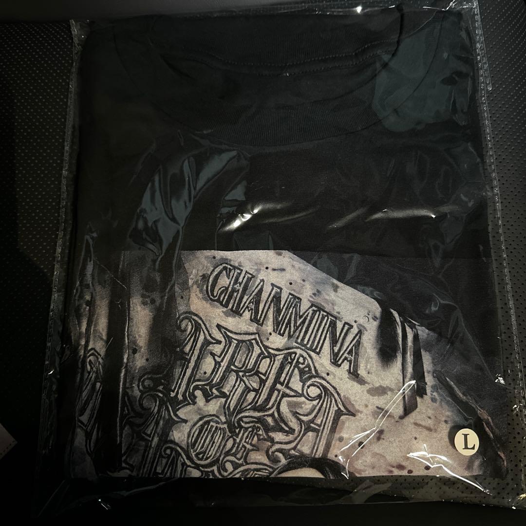 ちゃんみなグッズ Tシャツ AOD4 Lサイズ ブラックTシャツ 未開封品