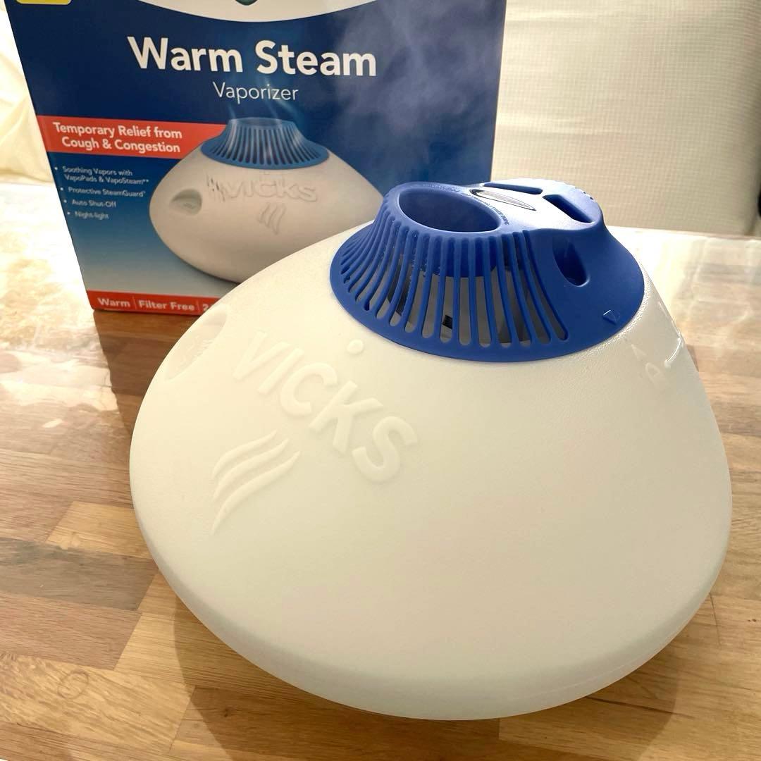 加湿器Vicks V150SGN ウォームスチーム 1.5ガロン