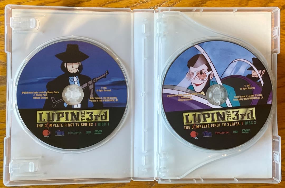【名作】ルパン三世 TV 1stシリーズ DVD 高画質・北米版